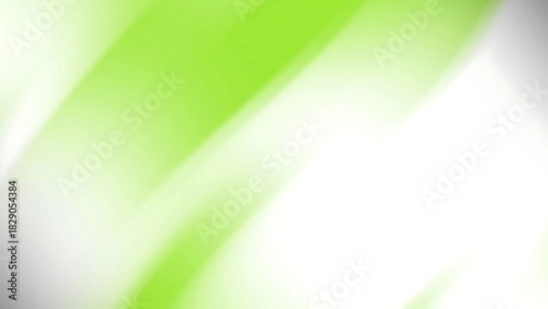 Obraz Abstract green white diagonal stripes background motion graphic soft modern