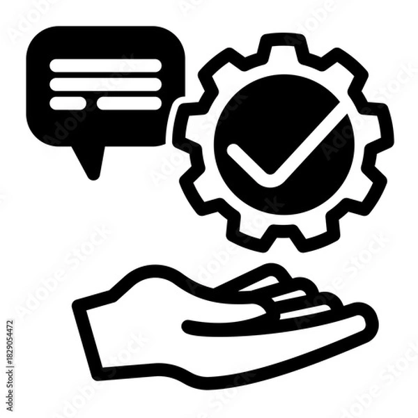 Obraz Accountability Role Commitment Management Icon from Customer Assessment Collection (Mixed style)