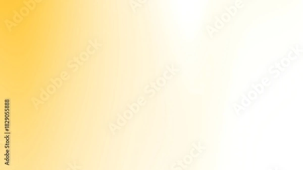Obraz Yellow white gradient background smooth abstract bright fade