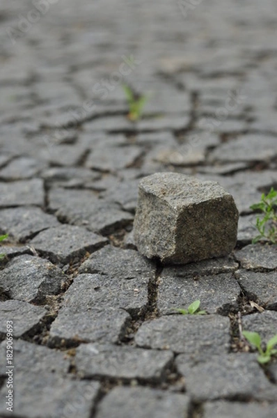 Obraz paving stone texture