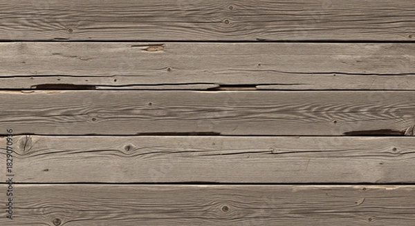 Fototapeta Weathered Wooden Planks - A Rustic Texture for Backgrounds and Overlays.
