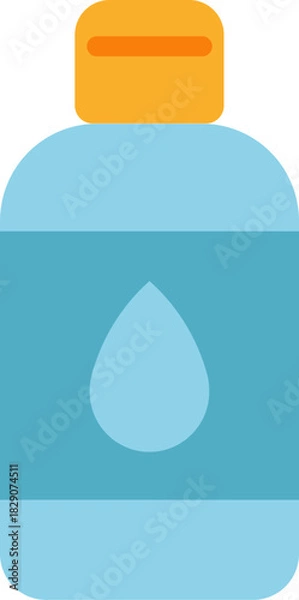 Obraz Illustration of a Bottle of Lotion