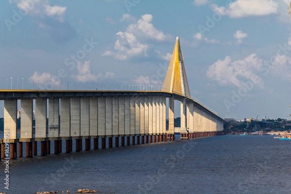 Fototapeta Black River Bridge