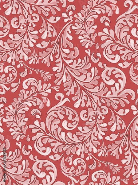 Obraz seamless vintage wallpaper pattern