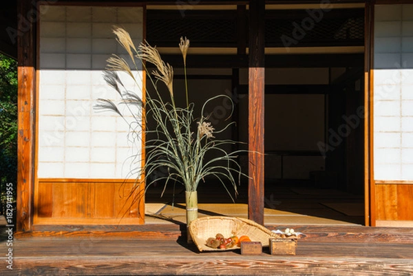 Obraz 十五夜のお供え