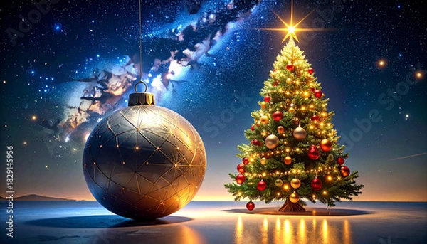 Fototapeta Elegant gold analog clock icon representing time management and punctuality
7