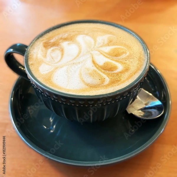 Obraz Green Cup Cappuccino