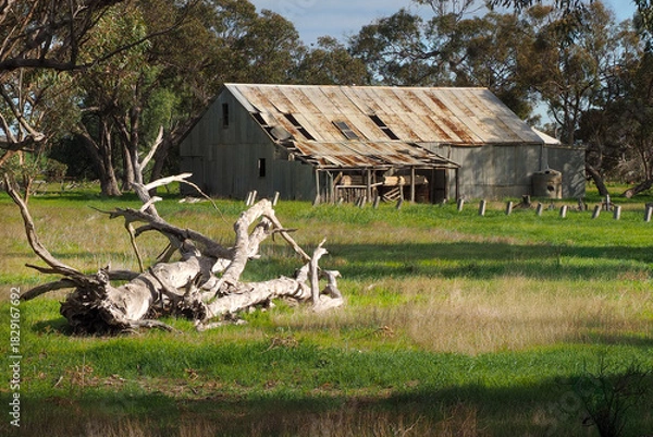 Obraz Old Australian Barn