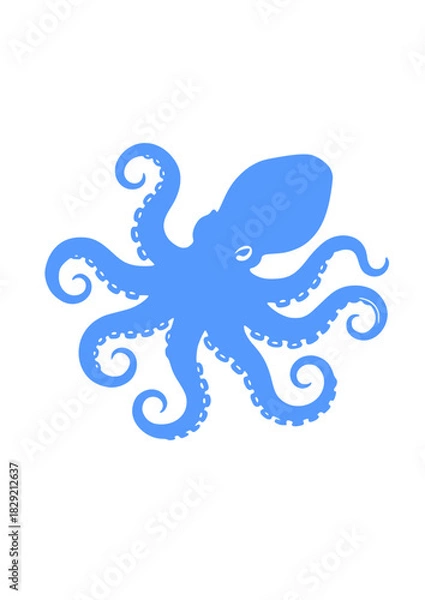 Fototapeta Octopus Vector icon