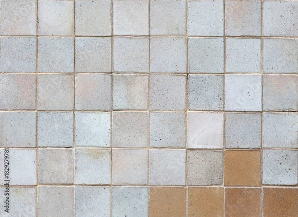 Obraz Ceramic tiled wall pattern or background