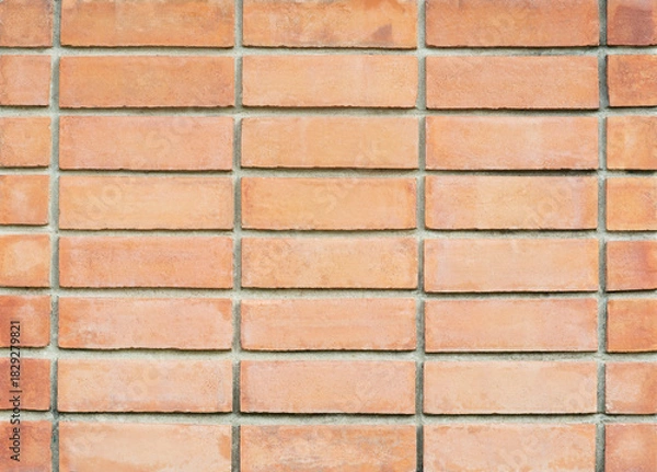Obraz Red brick wall pattern or background