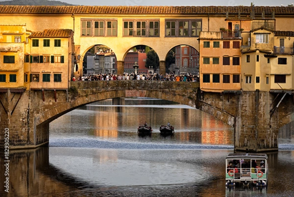 Obraz ponte vecchio florence italy