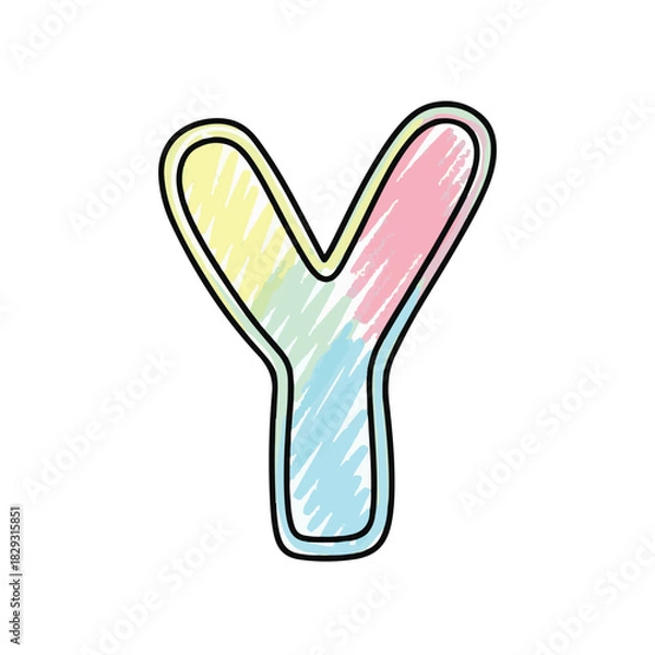 Obraz Playful Hand-Drawn Icon Vector Illustration for Creative Design Projects