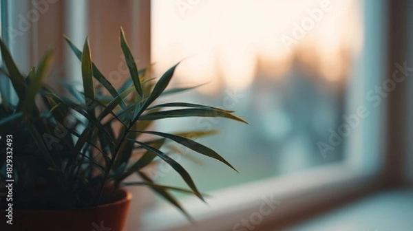 Fototapeta Calm moment with soft lighting,relaxation