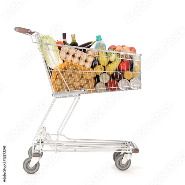 Obraz einkaufswagen