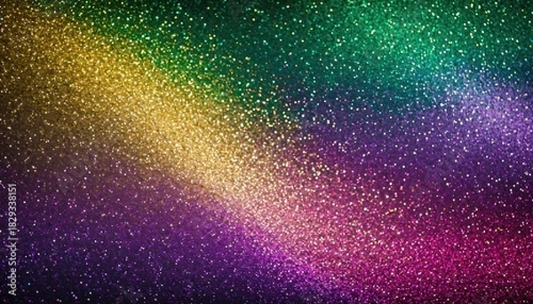 Fototapeta Glittering Rainbow Gradient Sparkle Texture Background.
