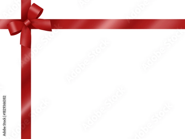 Obraz リボンの背景　B-1