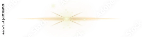 Obraz Collection of Festive sparklers with bright stars on a dark background and transference illustrations glow with and shiny sparkling light png 