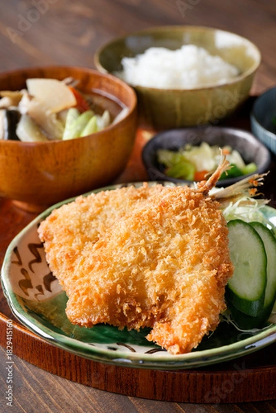 Obraz アジフライ