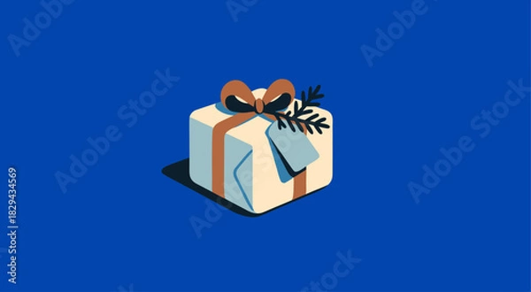 Obraz gift box vector illustration