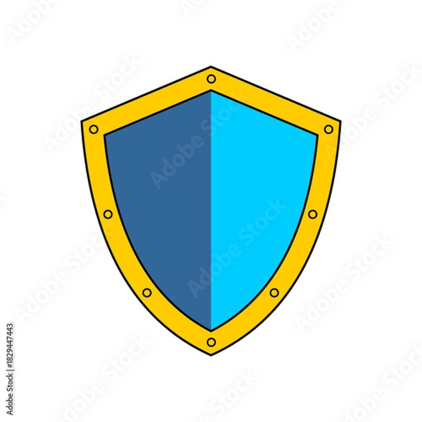 Fototapeta shield icon