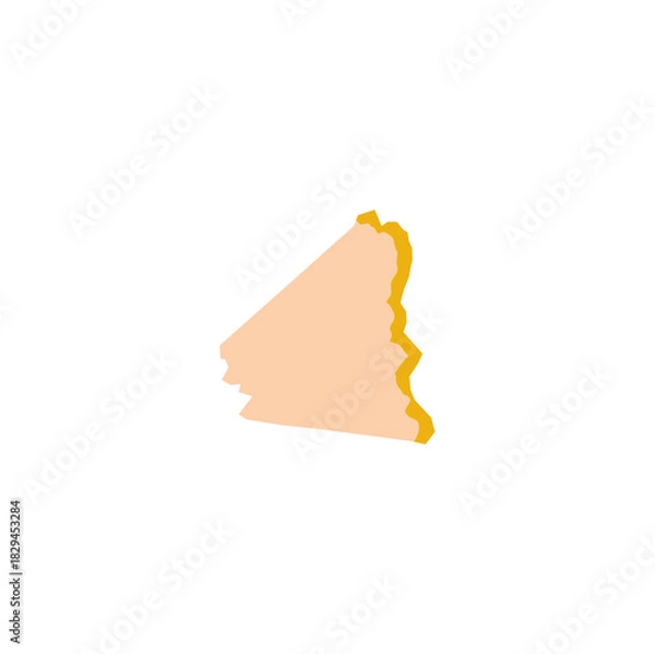 Obraz Pencil shavings vector illustration