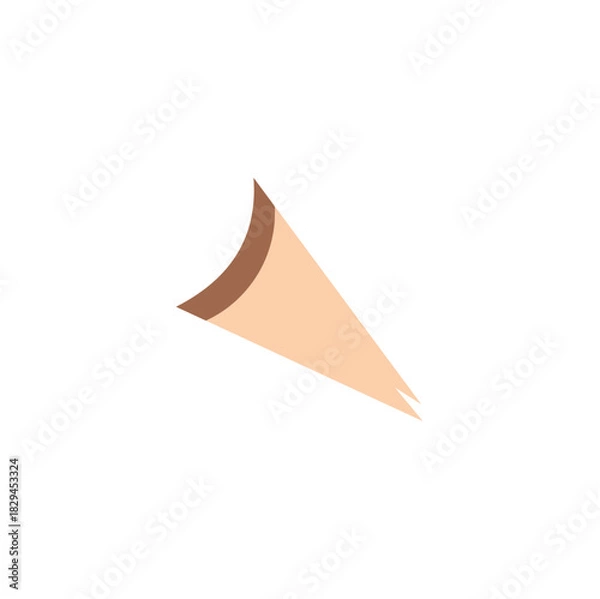 Obraz Pencil shavings vector illustration