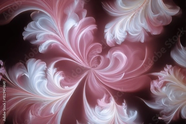 Obraz abstract background with flowers