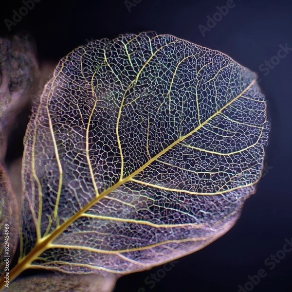 Obraz close up of leaf