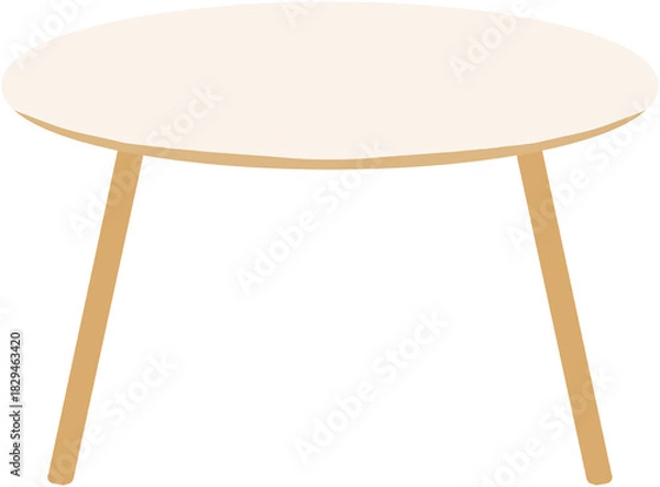 Obraz 원형 테이블