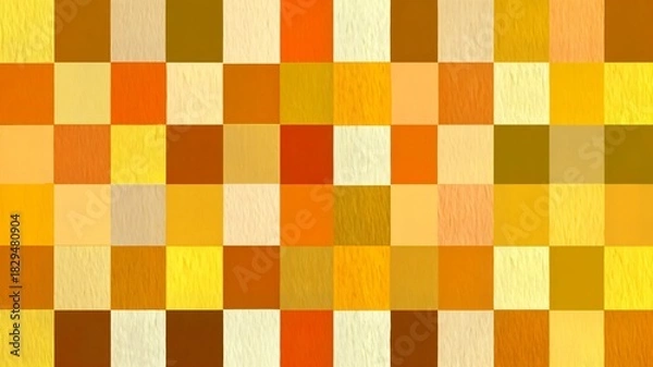 Obraz Soft Yellow and Grey Tiny Pin Check Pattern