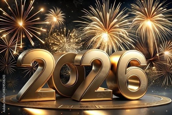 Obraz Hapy New Year 2026