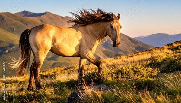 Obraz Here are several **ready-to-use prompts about a stallion horse**.
If you want one in a specific style (realistic, fantasy, cinematic, etc.), just tell me!

---

### **Realistic Photography Prompt**

*