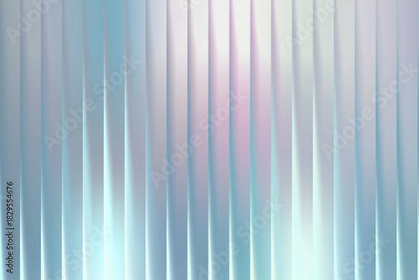 Fototapeta Abstract Vertical Stripes in Pastel Hues for Modern Backgrounds