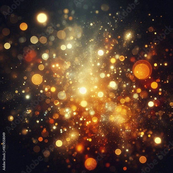 Obraz abstract christmas background