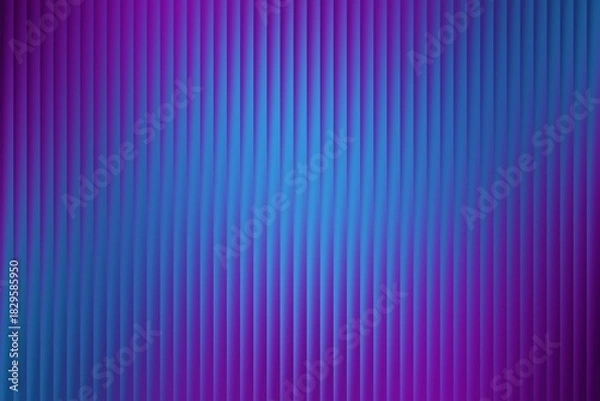 Obraz Vibrant Purple and Blue Vertical Ribbed Abstract Background