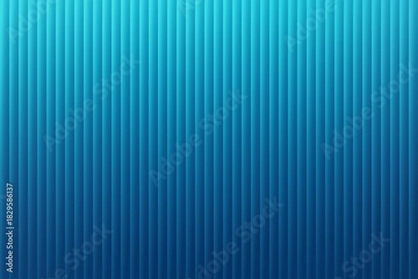Obraz Cool Teal and Deep Blue Vertical Stripes Gradient Background