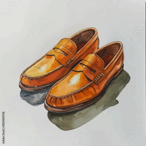 Obraz shoes on the floor