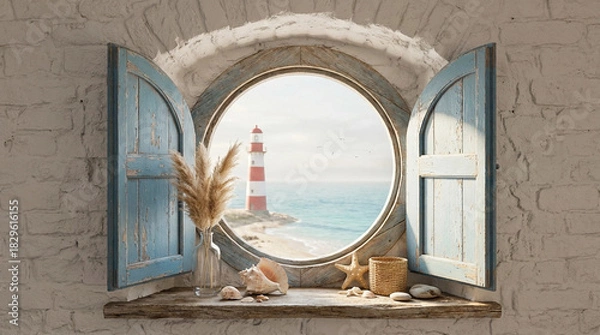 Obraz window in venice