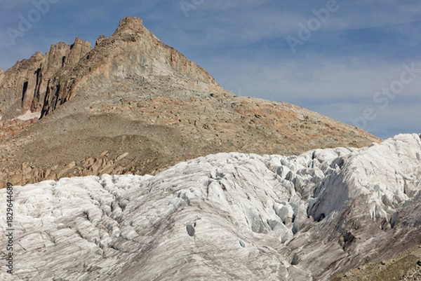 Fototapeta Rhone glacier