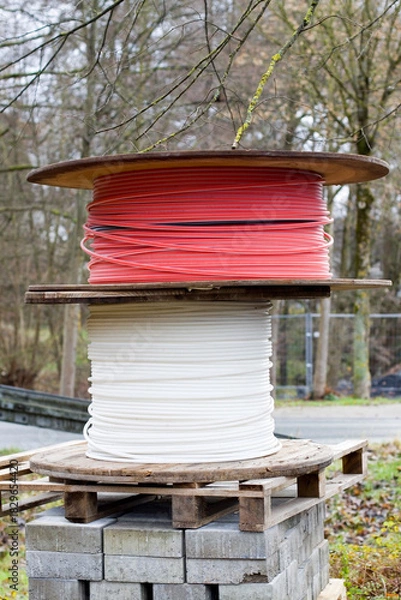 Fototapeta Glasfaserkabel 11