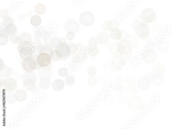 Fototapeta soft neutral bokeh light effect overlay PNG image