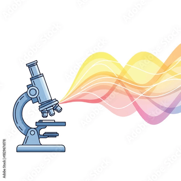 Obraz Scientific Discovery and Innovation with Microscope