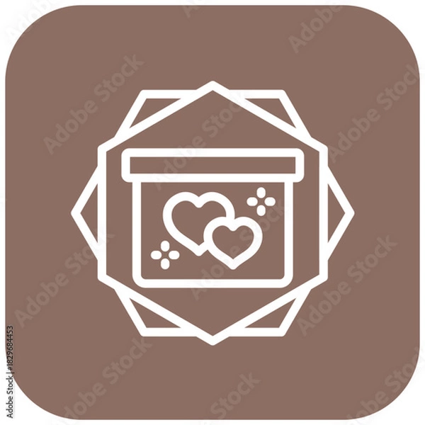 Obraz Vector Design Wedding Gift Icon Style