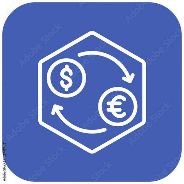 Obraz Vector Design Money Exchange Icon Style