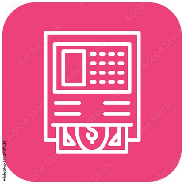 Obraz Vector Design Atm Icon Style