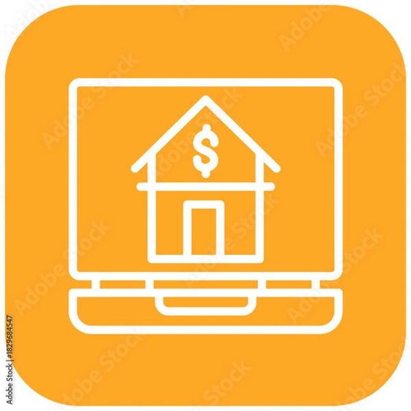 Obraz Vector Design Online Banking Icon Style