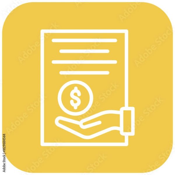 Obraz Vector Design Loan Icon Style