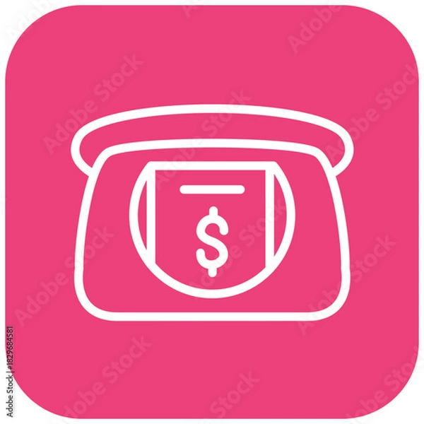 Obraz Vector Design Money Bag Icon Style