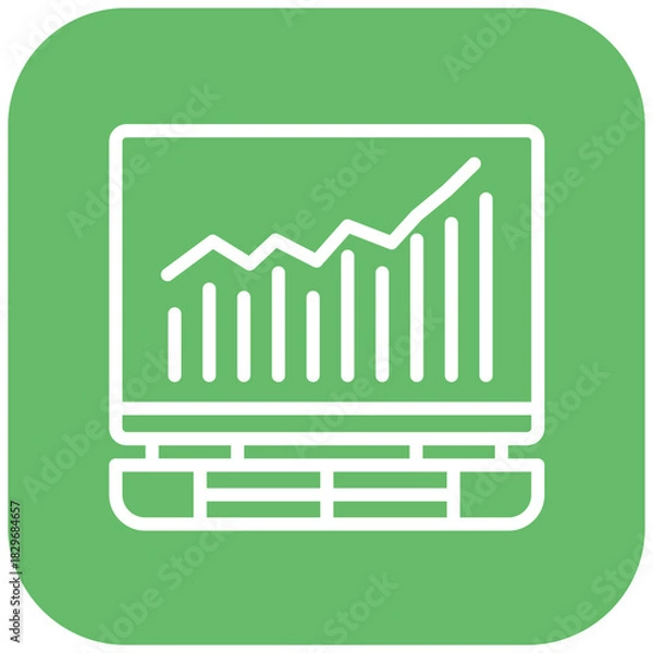 Obraz Vector Design Growth Icon Style